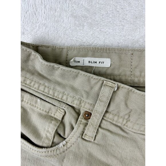 Originals by Jack & Jones Men's Jeans W34 L32 Tim Slim Fit 34 X 32L Beige - Picture 4 of 12